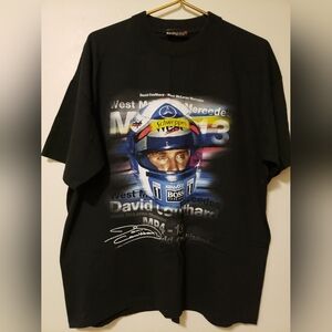 David Coulthard F1 Racing T Shirt XL Vintage West Mclaren Mercedes